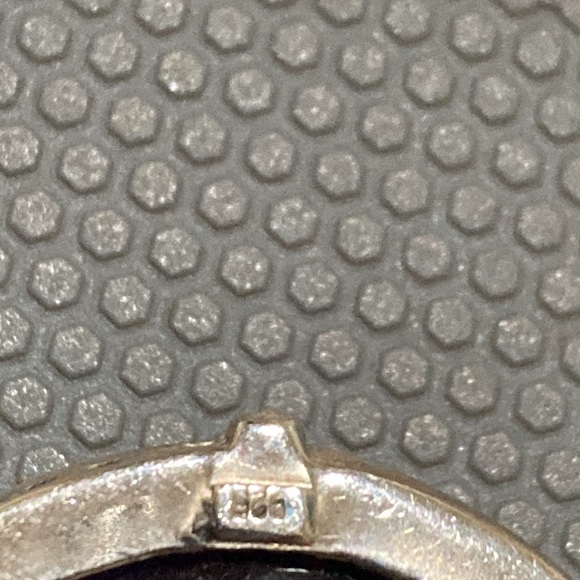 Large natural amethyst 925 sterling silver pendant - Picture 3 of 5